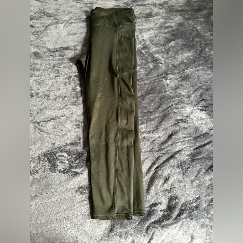 Dark green balance collection legging